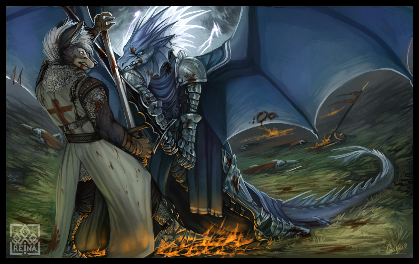 [2017] Duel | Commission for ApproachingDark305