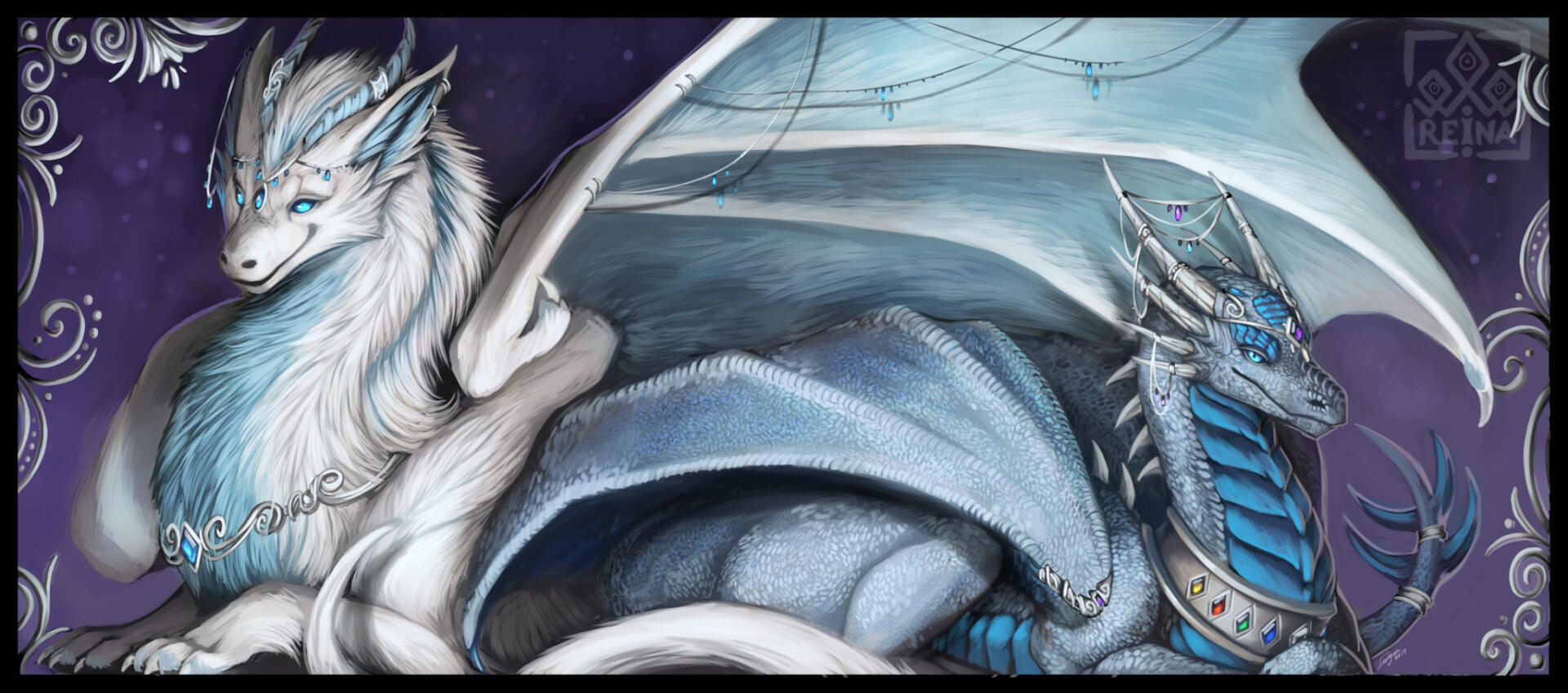 [2019] Royal Portrayal | Commission for Alli &amp; Vervadra