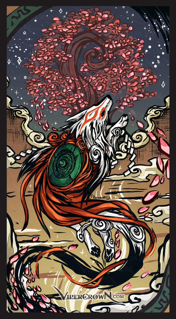 [2021] River of the Heavens | Ōkami Fanart