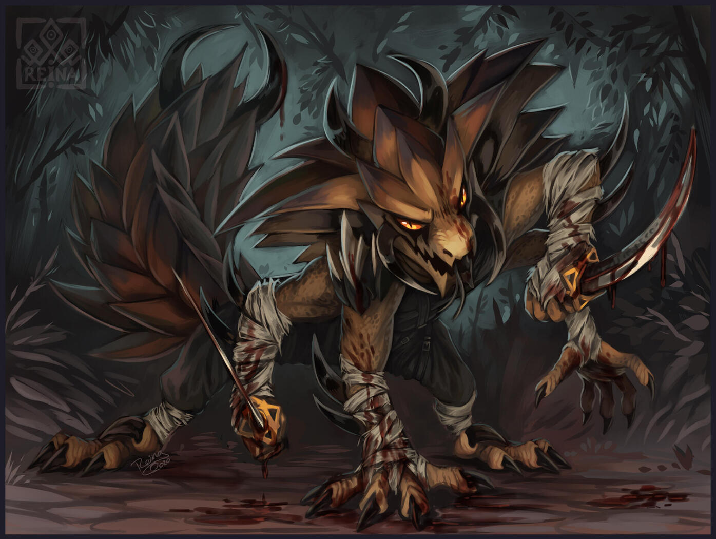 [2020] Kirashiv | Antandra character artwork