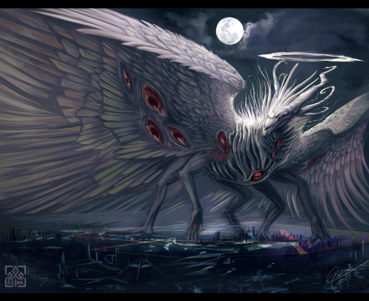 [2013] God&#39;s Fury | Evangelion inspired artwork